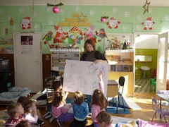 Warsztaty dla dzieci w Gminnym Przedszkolu w Michałowie